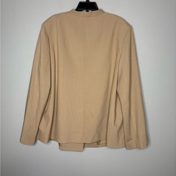 VINCE Collarless Wool Blend Blazer NWT - Picture 10 of 11